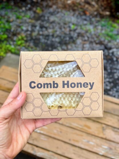 Raw Honeycomb in Wooden Frame – Plastic-Free Finger Lakes Comb Honey (10–18oz) - Image 6